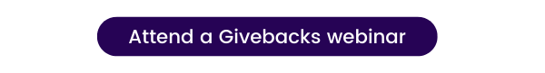 Givebacks webinar
